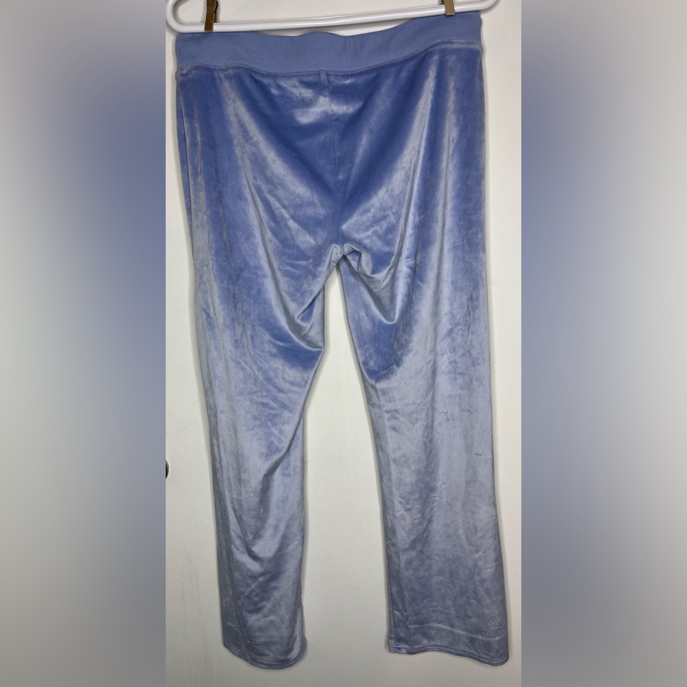 Aerie Soft Light Blue Velour Pants - Picture 4 of 8